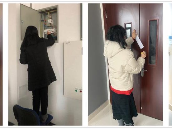 yl23455永利官网开展寒假前实验室安全检查